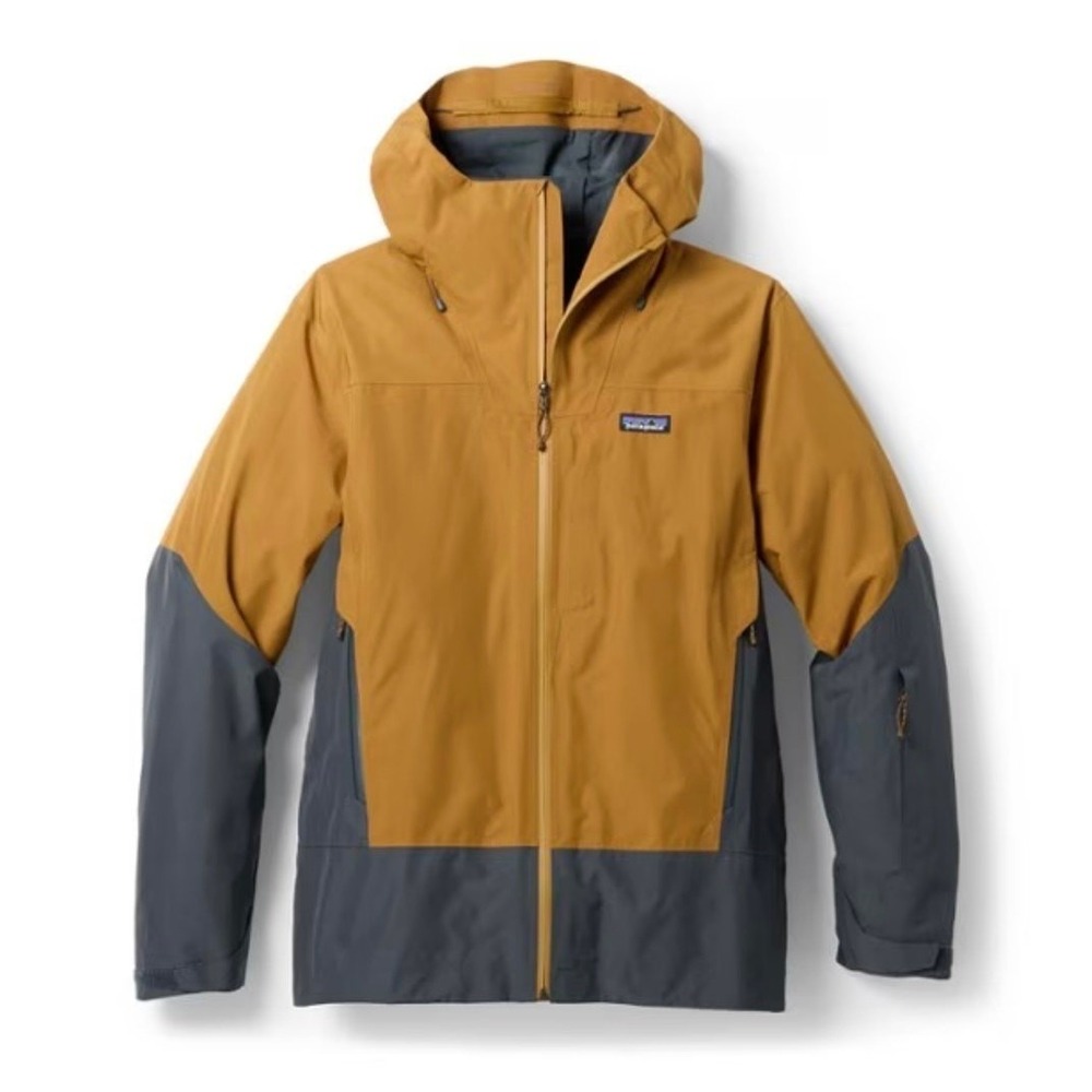 Patagonia Storm Shift Jacket Men's XXL Raptor Brown Gore-Tex Ski Snowboard Snow